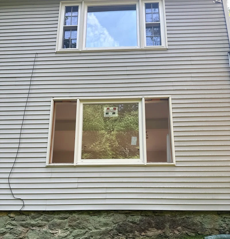Harvey Tribute double hung installation Greenwich, CT